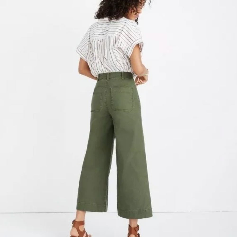 ISO Madewell Emmett Crop Wide Leg Pant, size 26
